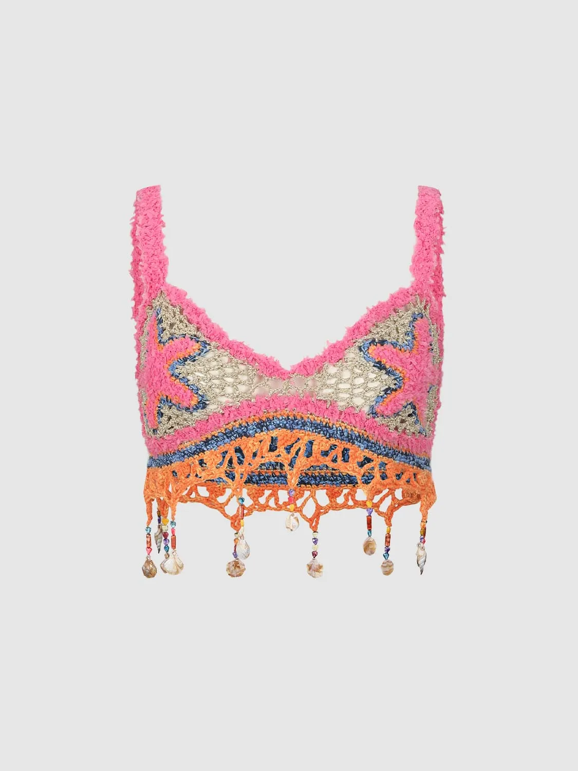 Knitted Cropped Tops