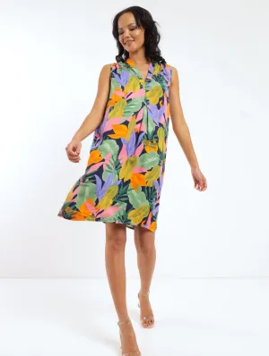 Ladies Sleeveless Shift Dress