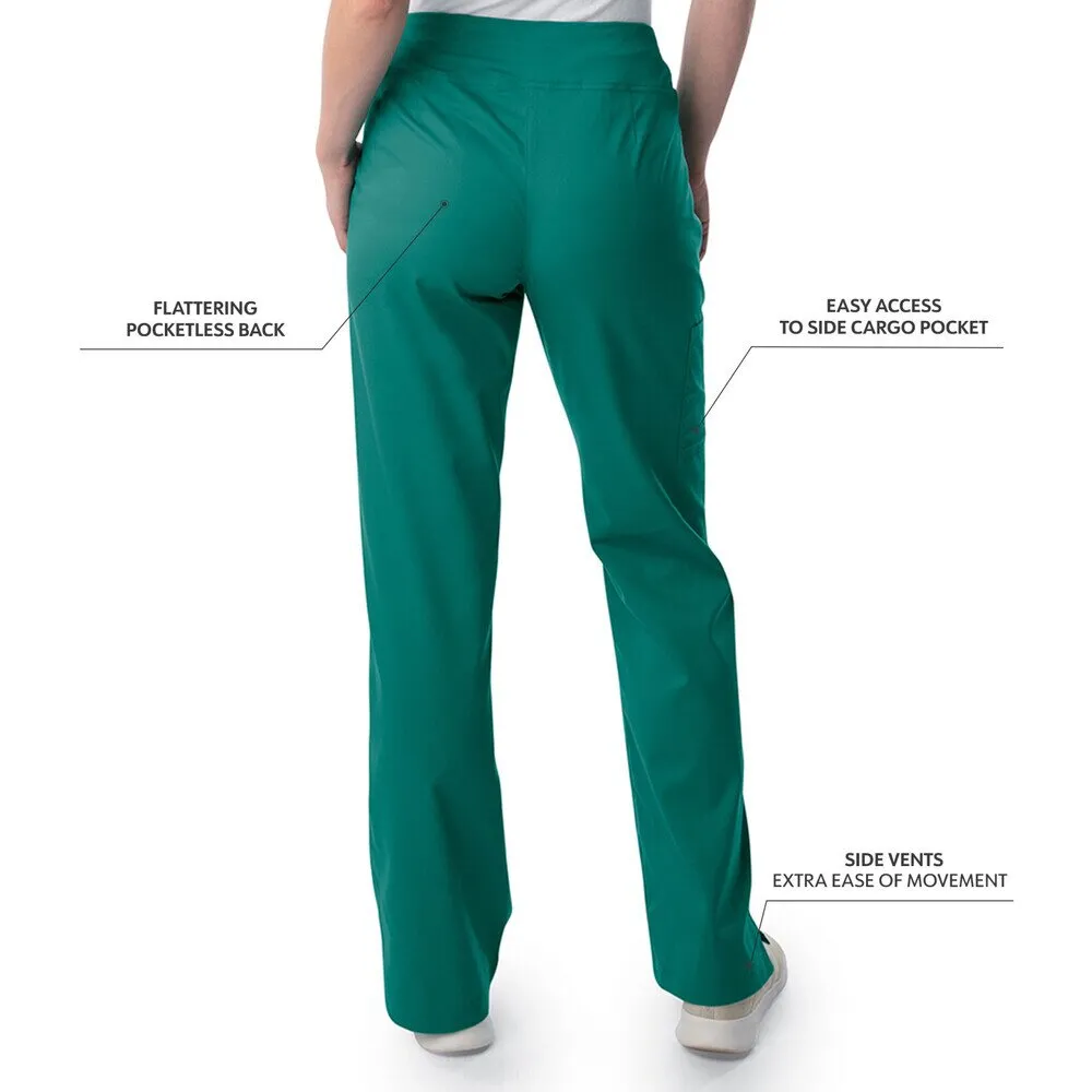 Landau Proflex Women's Straight-Leg Yoga Pants   4 Pockets - HUNTER / Sizes XXS - 5XL