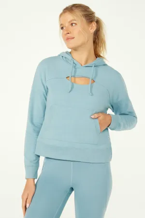 Leah Hoodie (H. Smoke Blue)