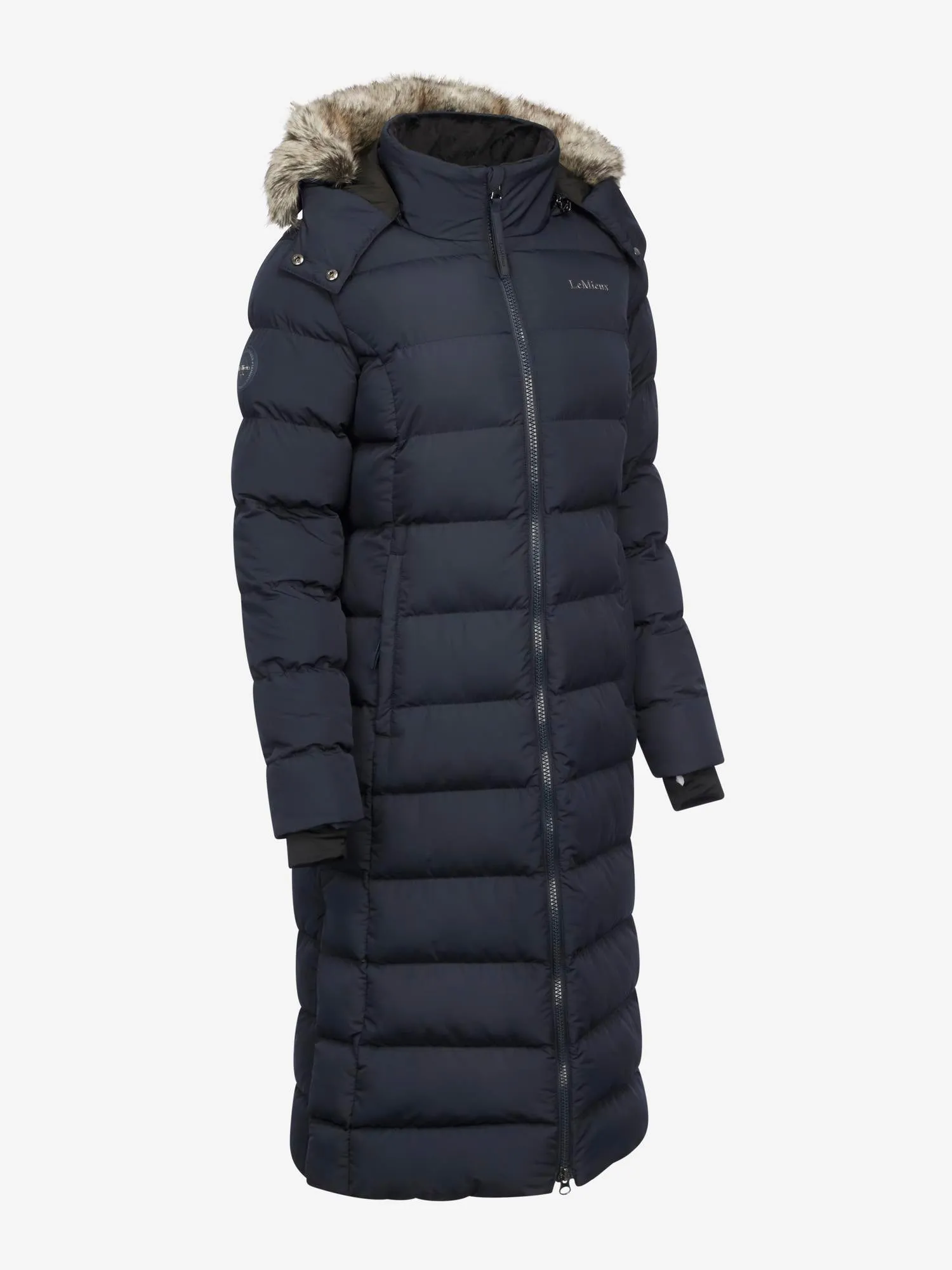 LeMieux Navy Harper Longline Puffer Coat