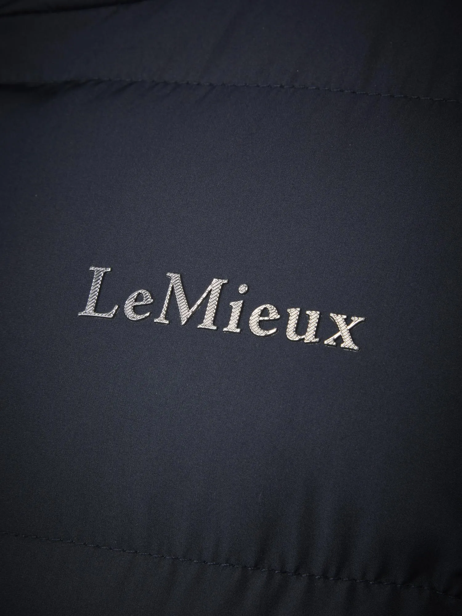 LeMieux Navy Harper Longline Puffer Coat
