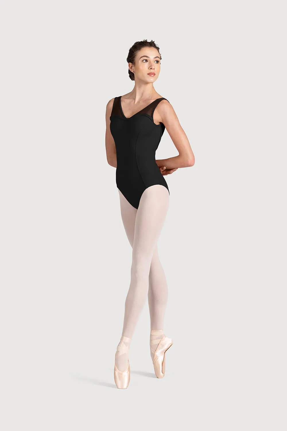 LM53116 - Mirella Miami V Front Womens Tank Leotard