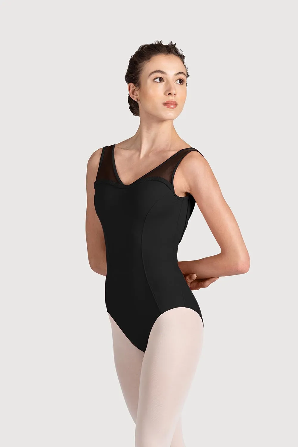 LM53116 - Mirella Miami V Front Womens Tank Leotard
