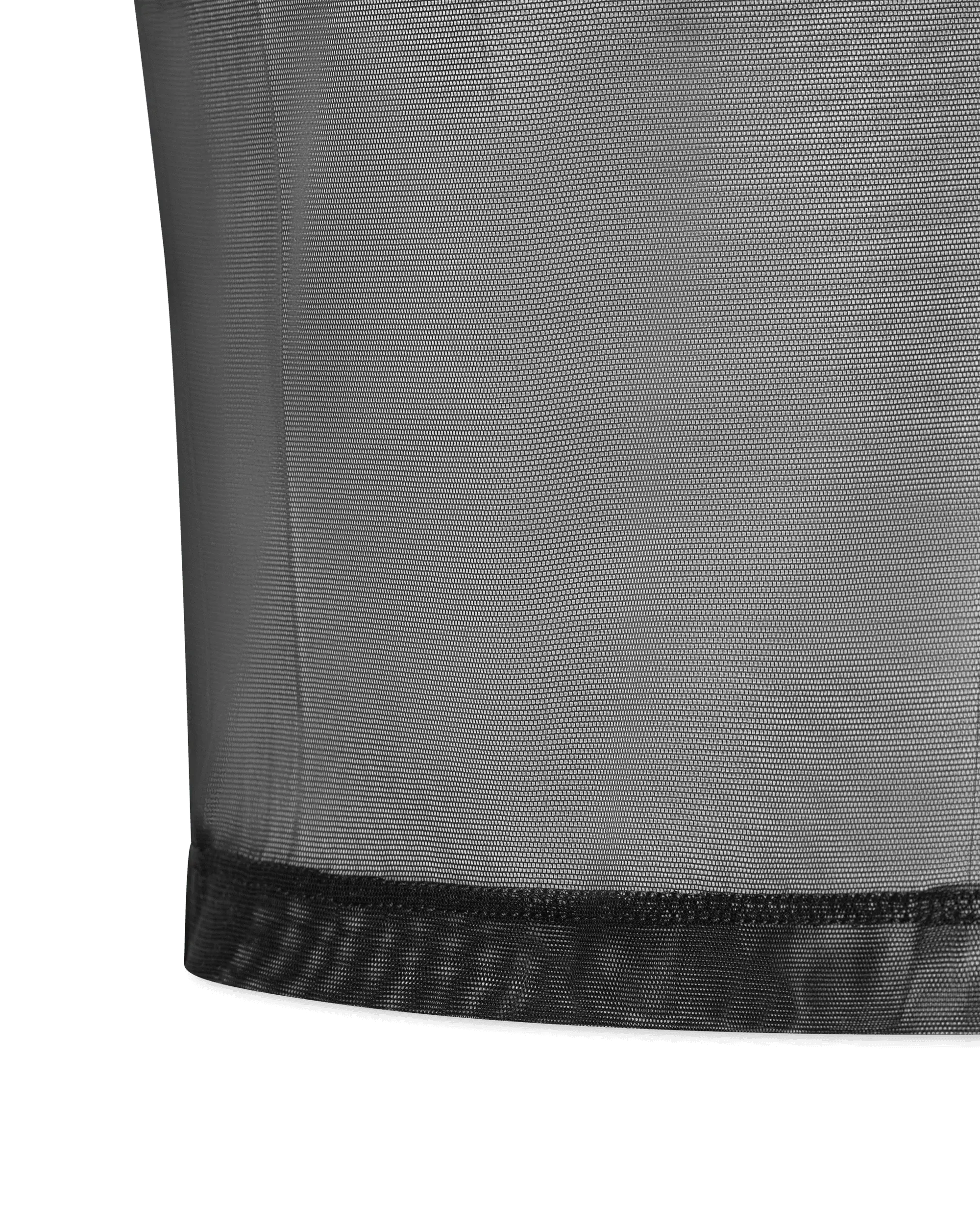 Logo Patch Mesh Cropped T-Shirt