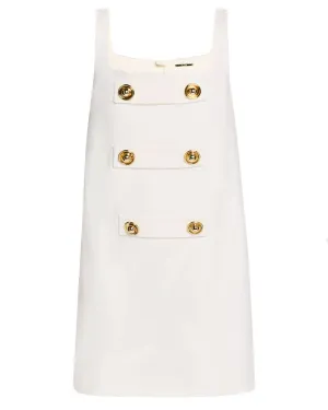 Luya Short Dress in Pearl