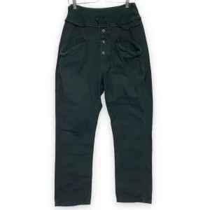 [M] Kapital Cotton Canvas Saurel Nouvelle Pants Black