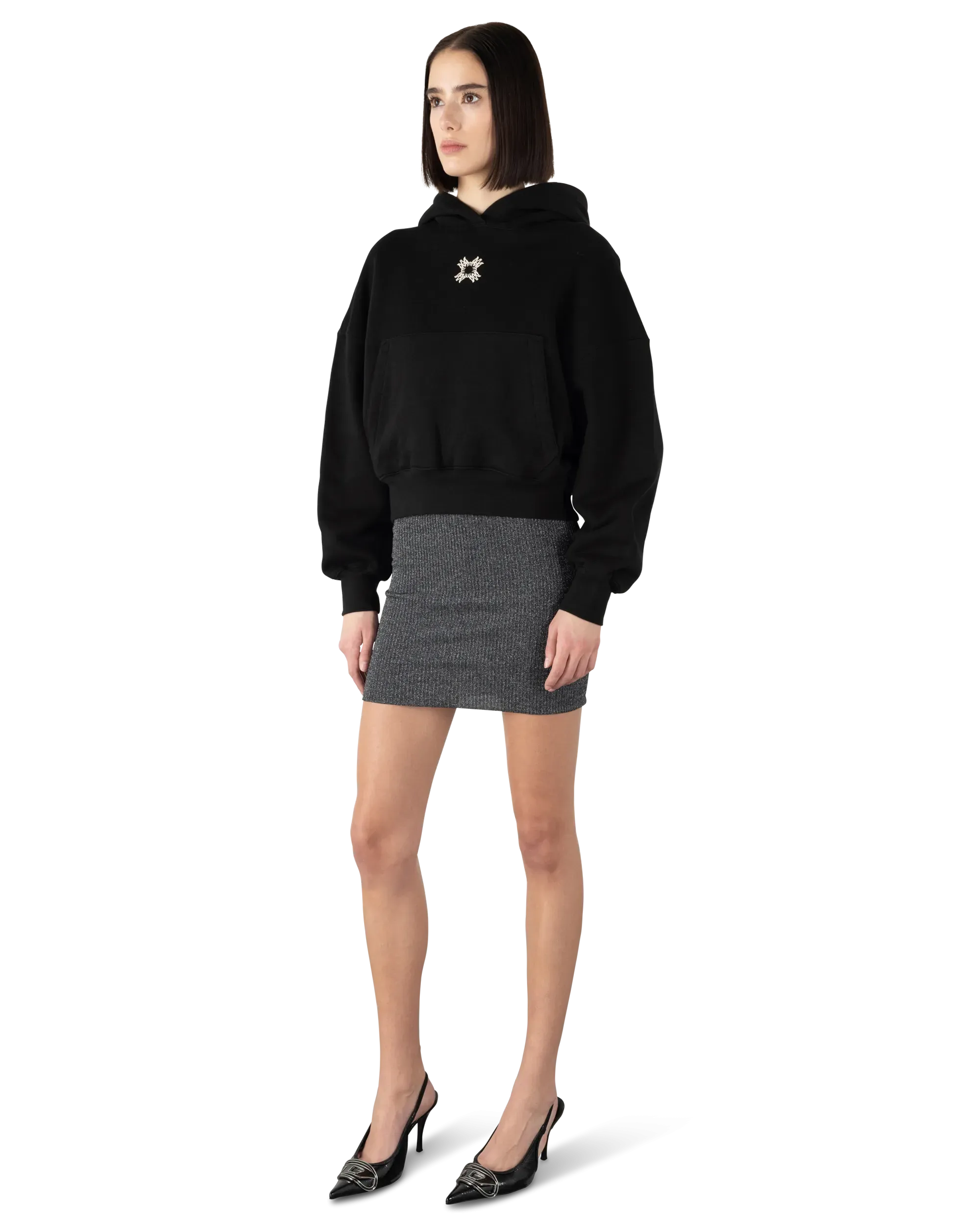 MA Quad Cropped Hoodie