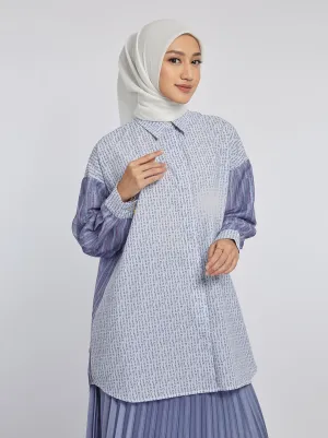MALIA BOXY TOP LILAC