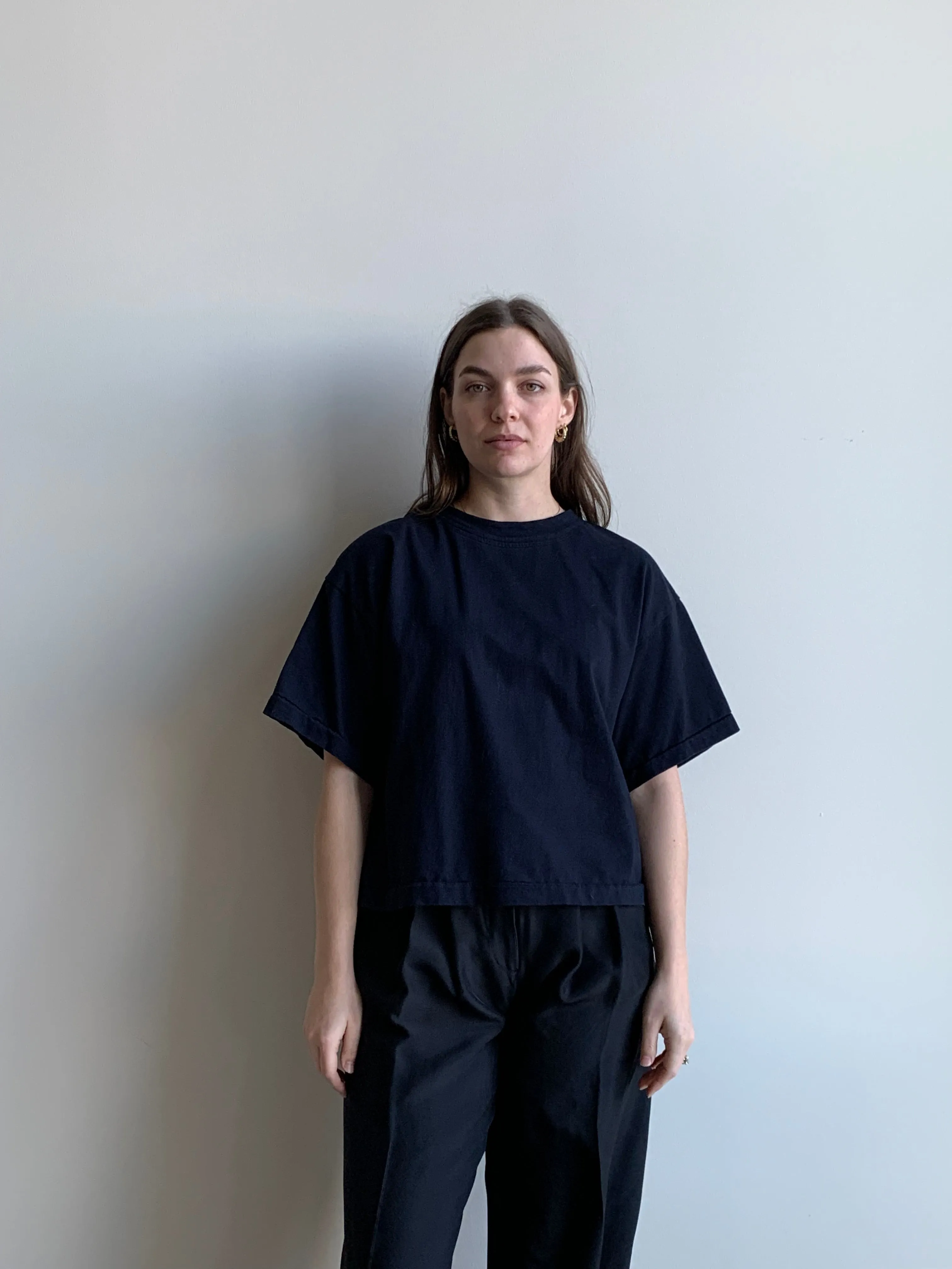 Maria Stanley navy tee