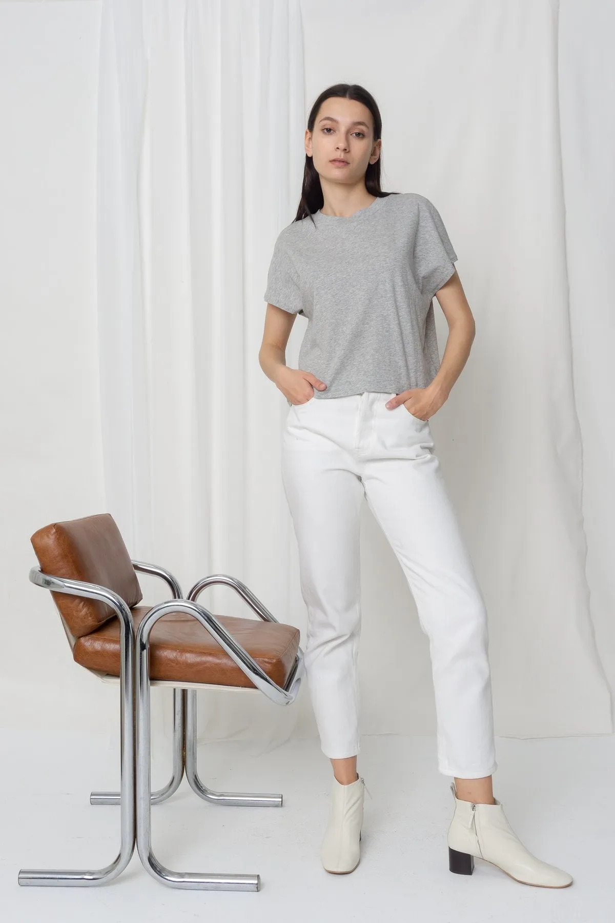 Marta Tee (Heather Grey)