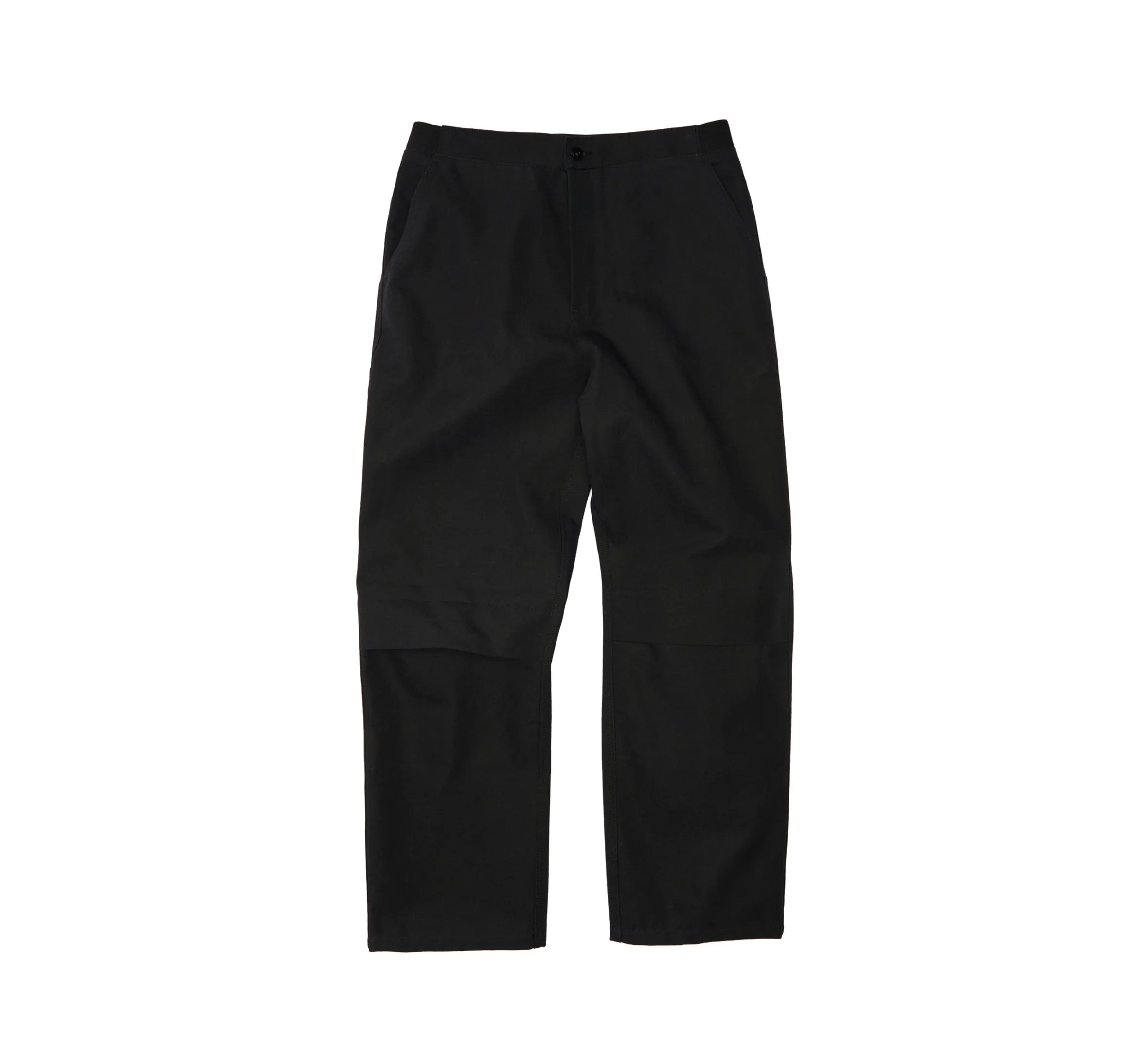 Men's Canvas Moto Mechanic Straight Leg Pant - Jet Black