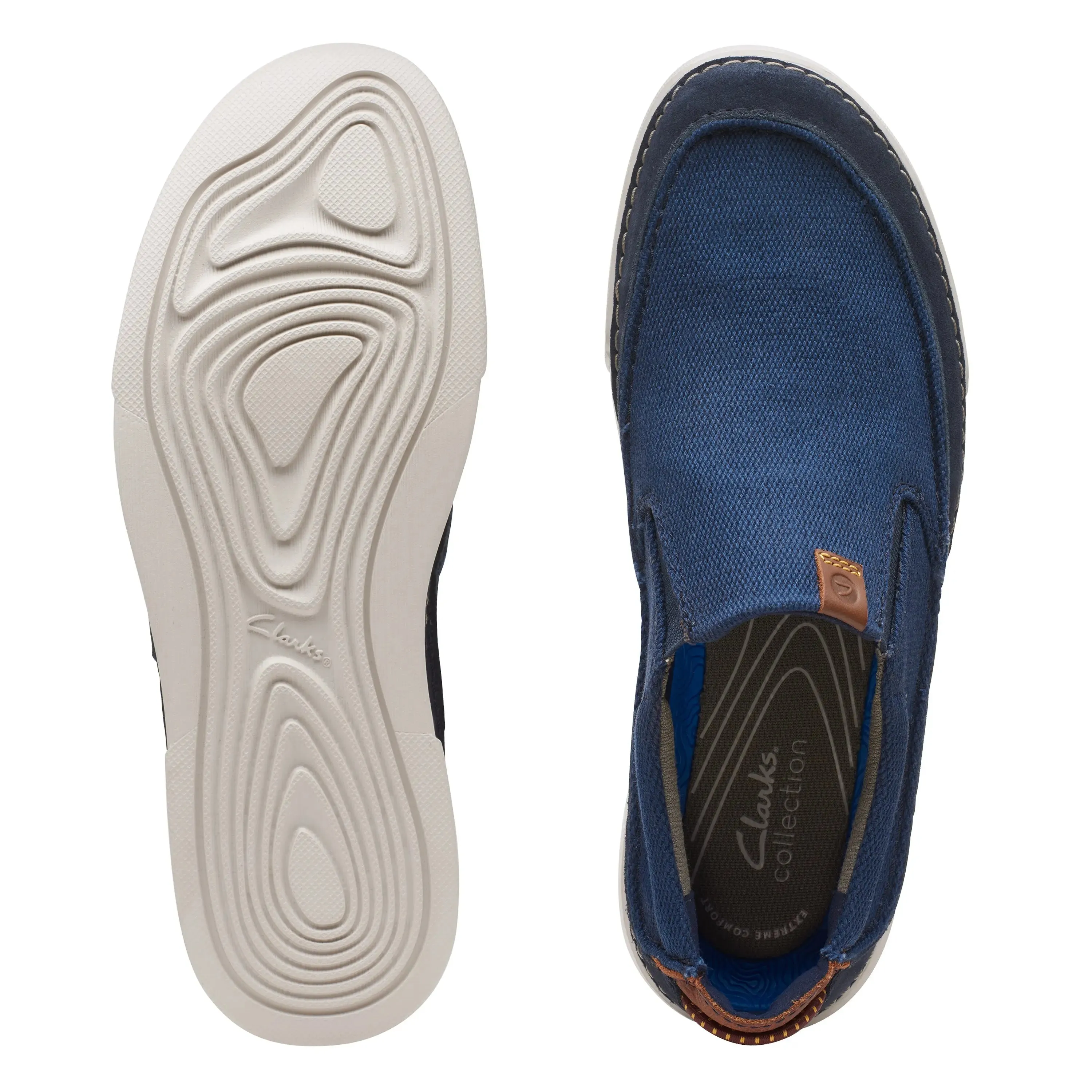Men's Clarks Gereld Step – Effortless Comfort in a Stylish Slip-On