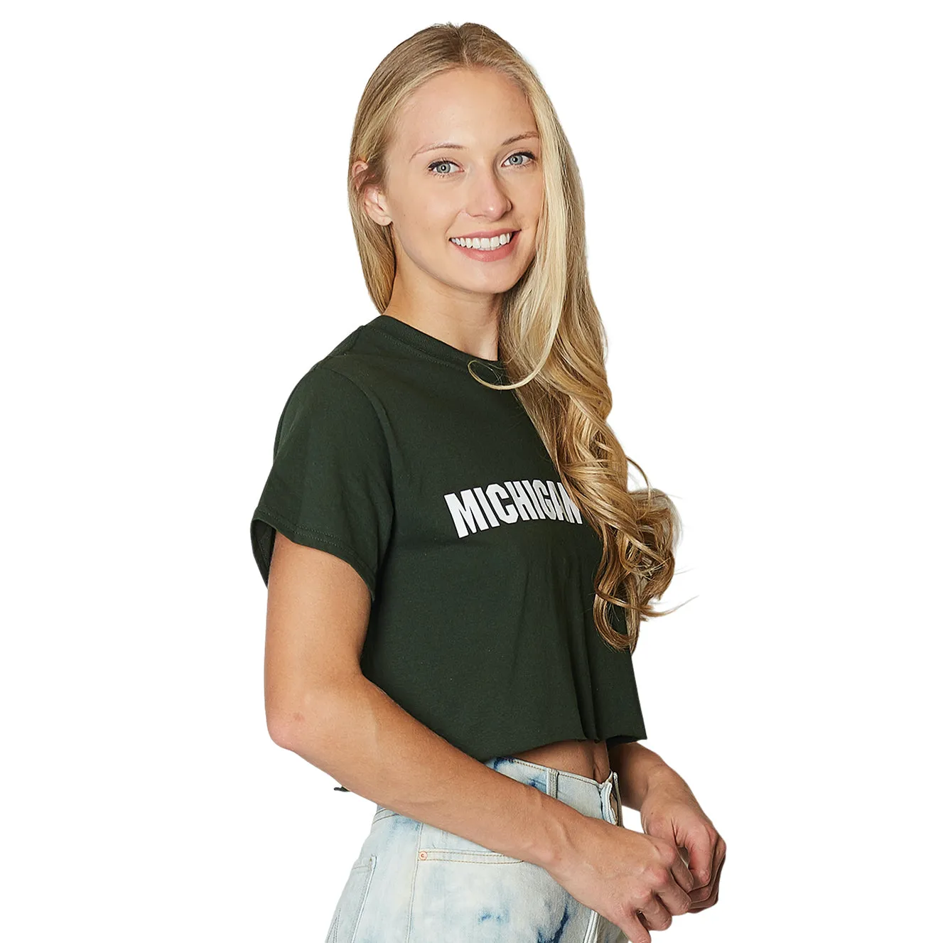 Michigan State Green Tee