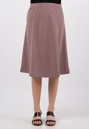 Midi A-Line Skirt