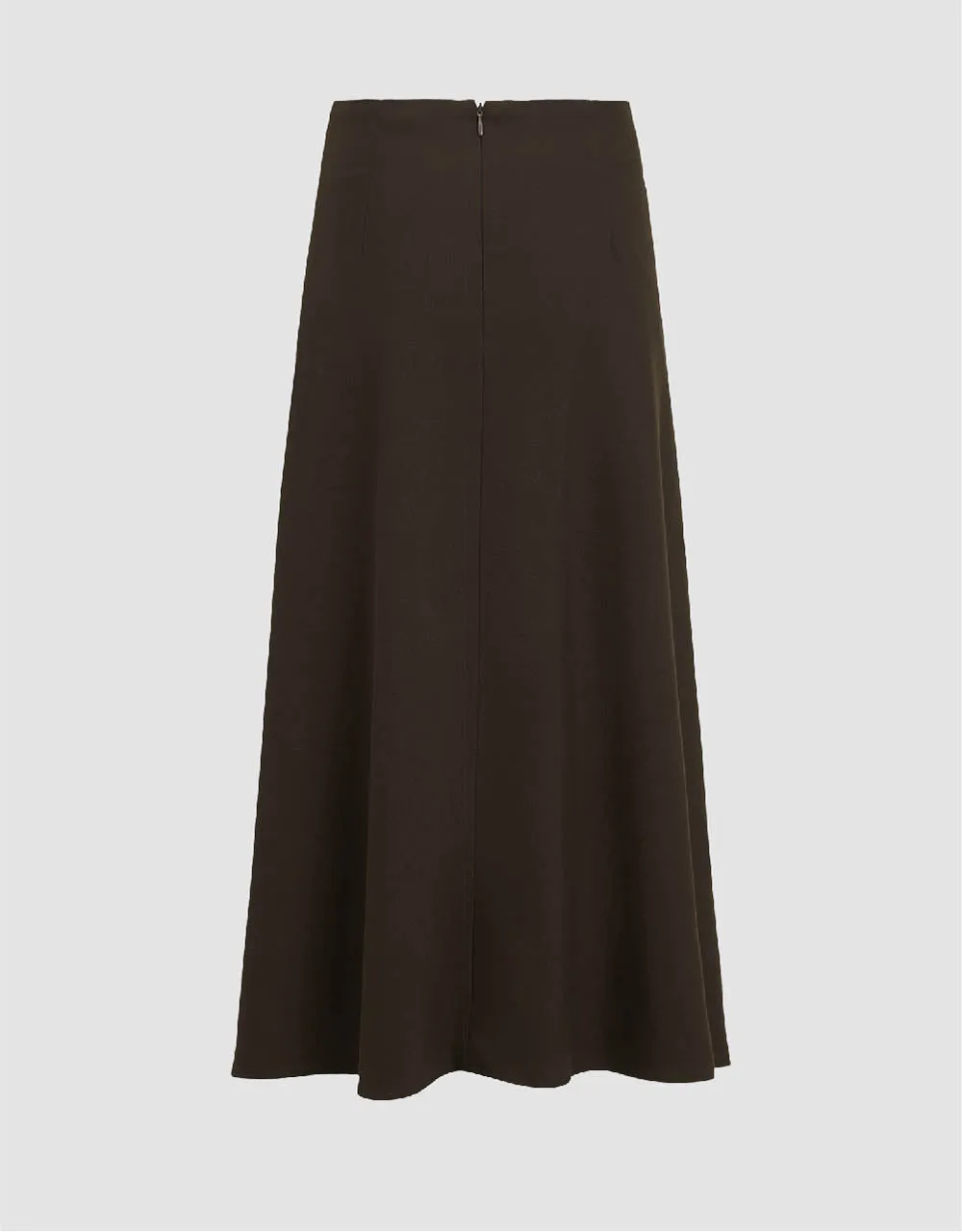 Midi A-Line Skirt