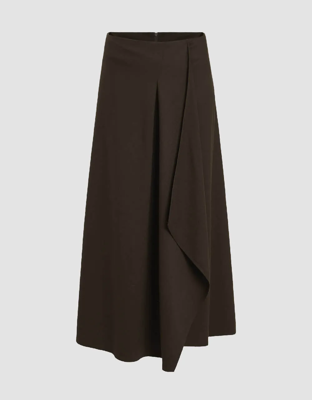 Midi A-Line Skirt