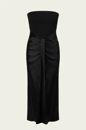 Midi Wayfaring Dress in Black
