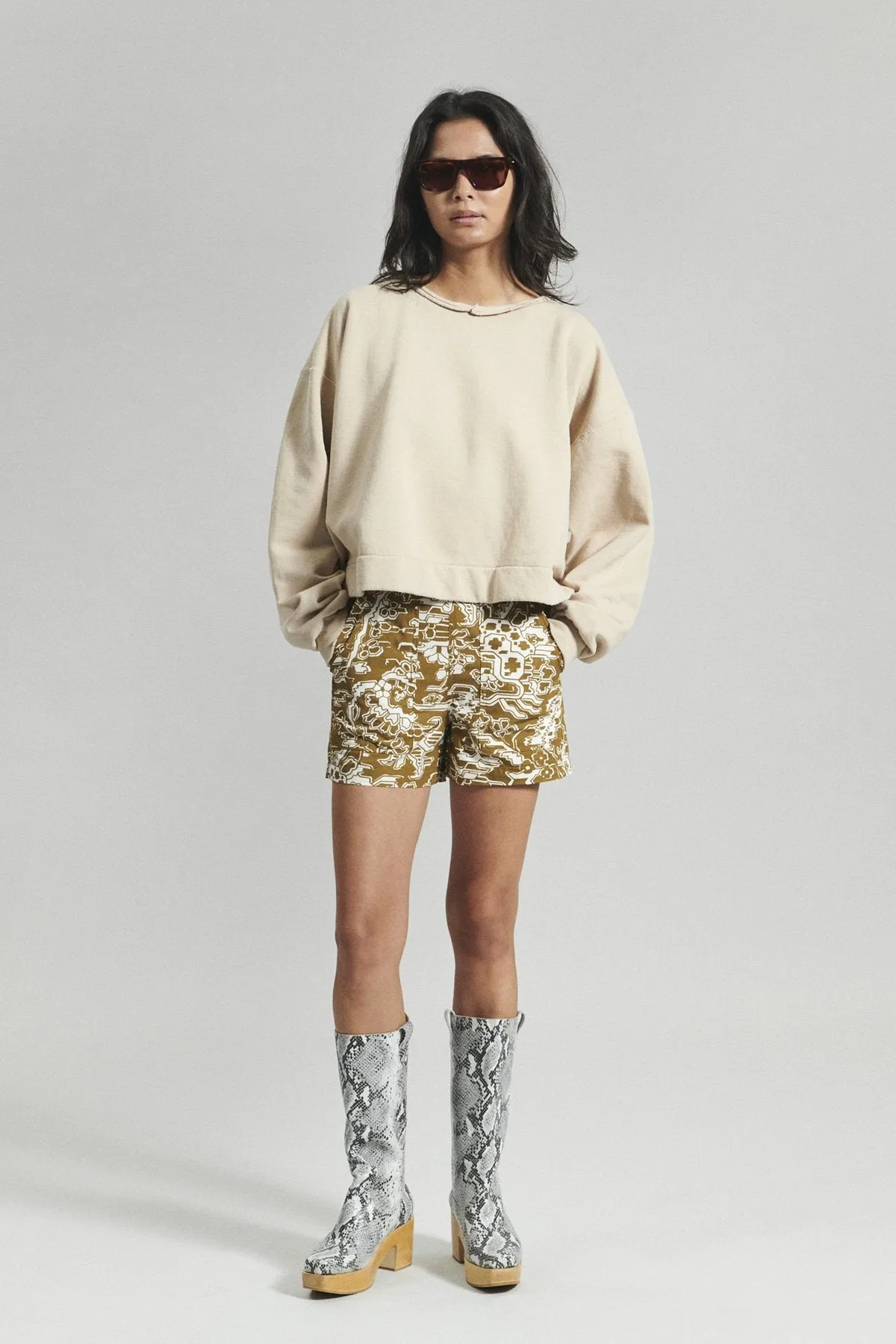 Mingle Sweatshirt, Beige