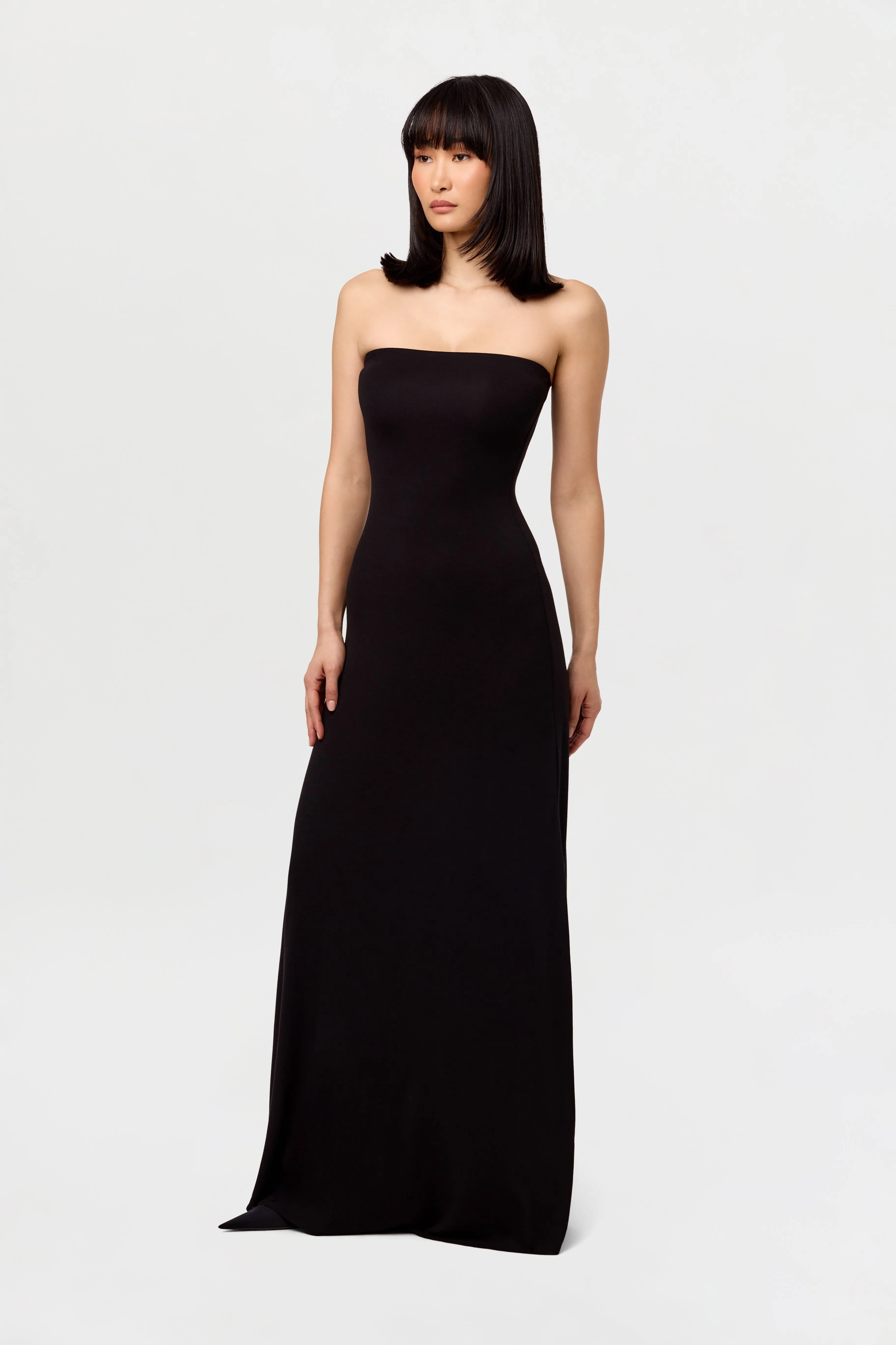 Modal Tube A-line Maxi Dress