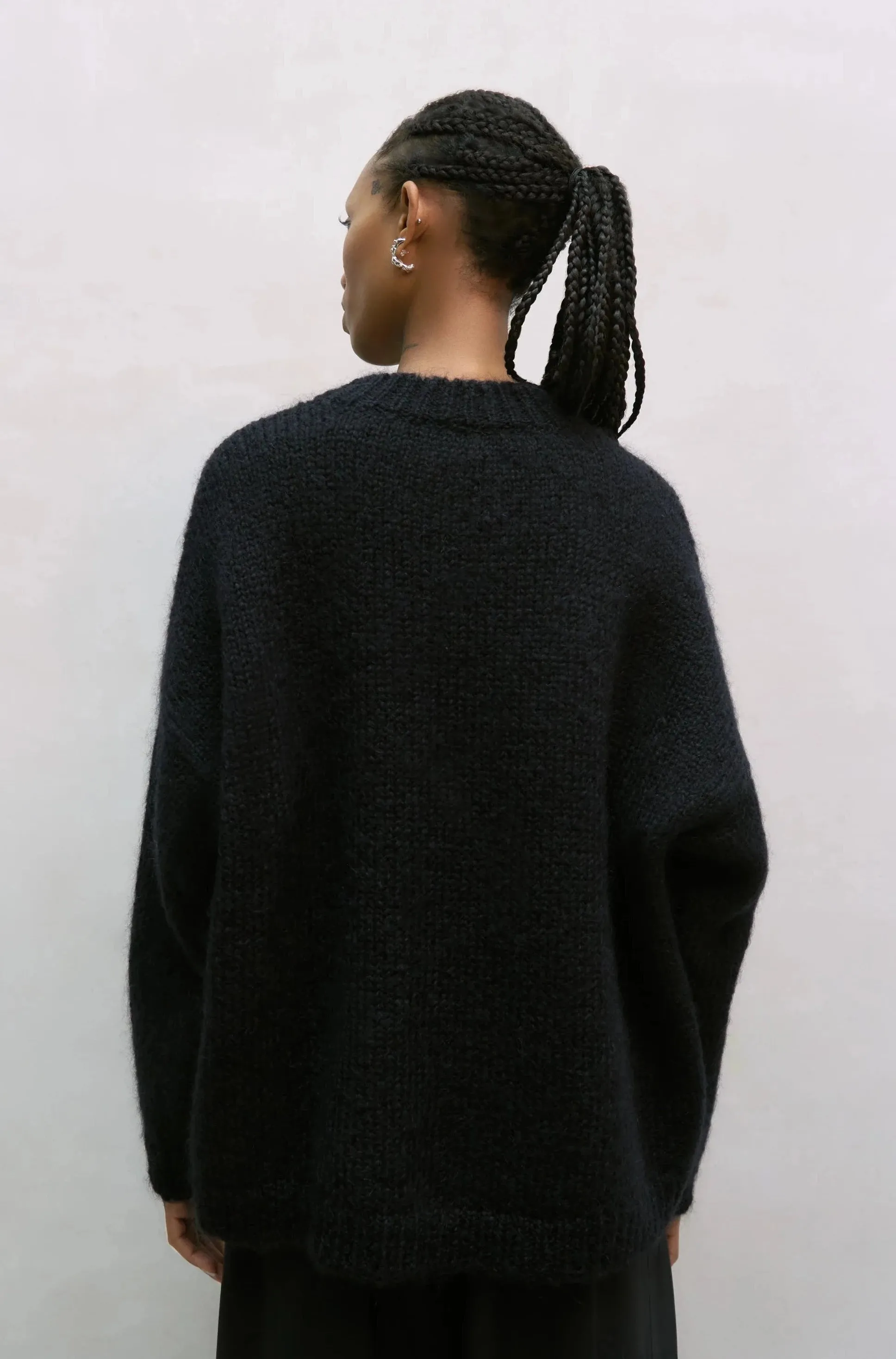 Mohair Sweater, Black