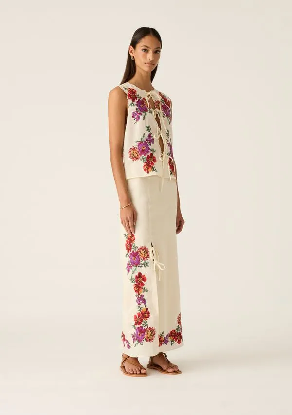 Mos the Label - Frida Embroidery Vest