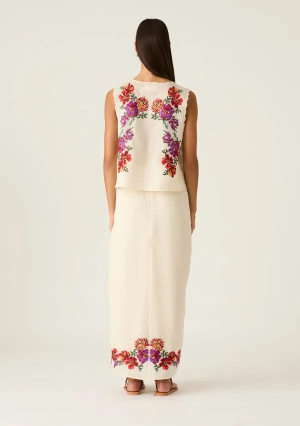 Mos the Label - Frida Embroidery Vest