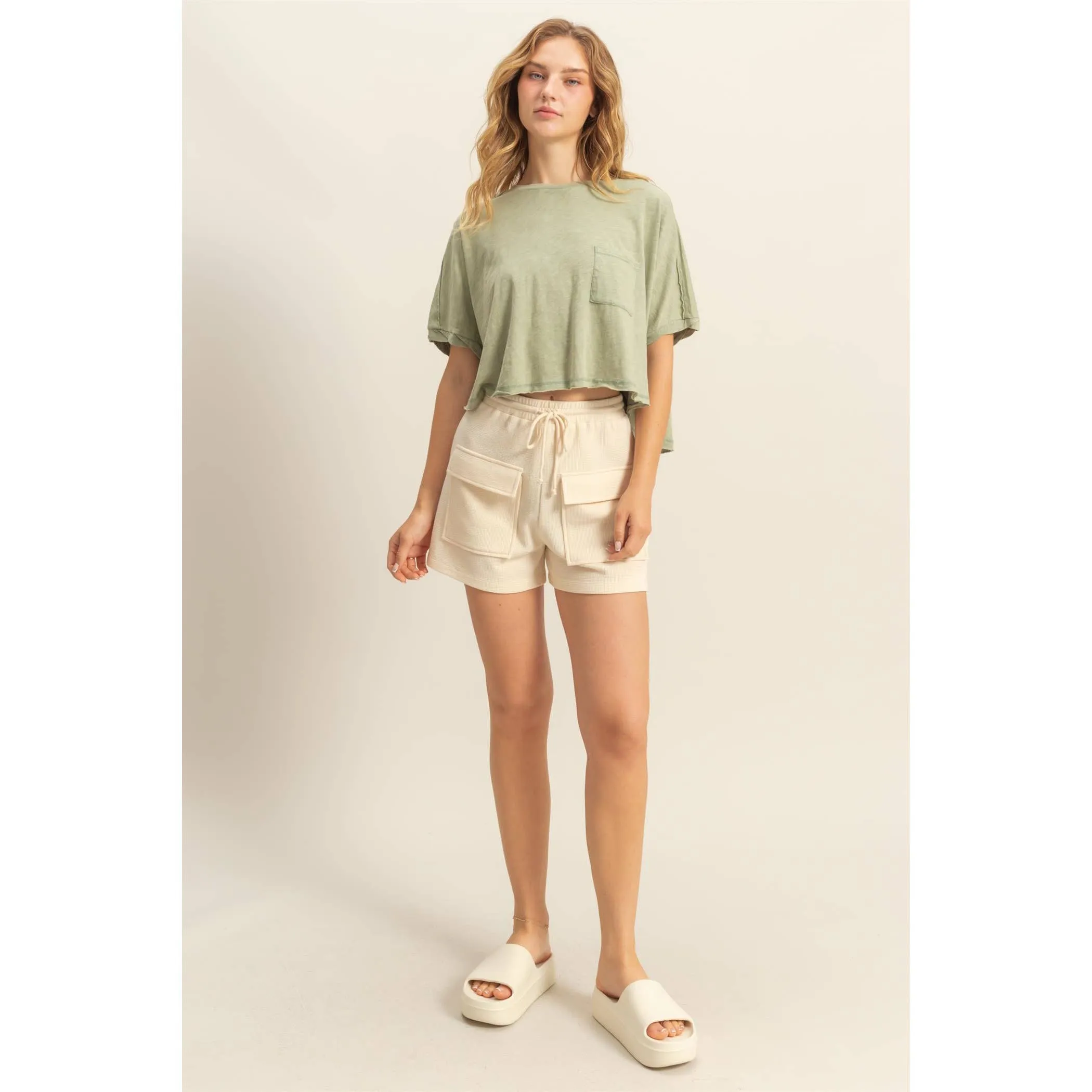 Most Loved Boxy Cropped Tee