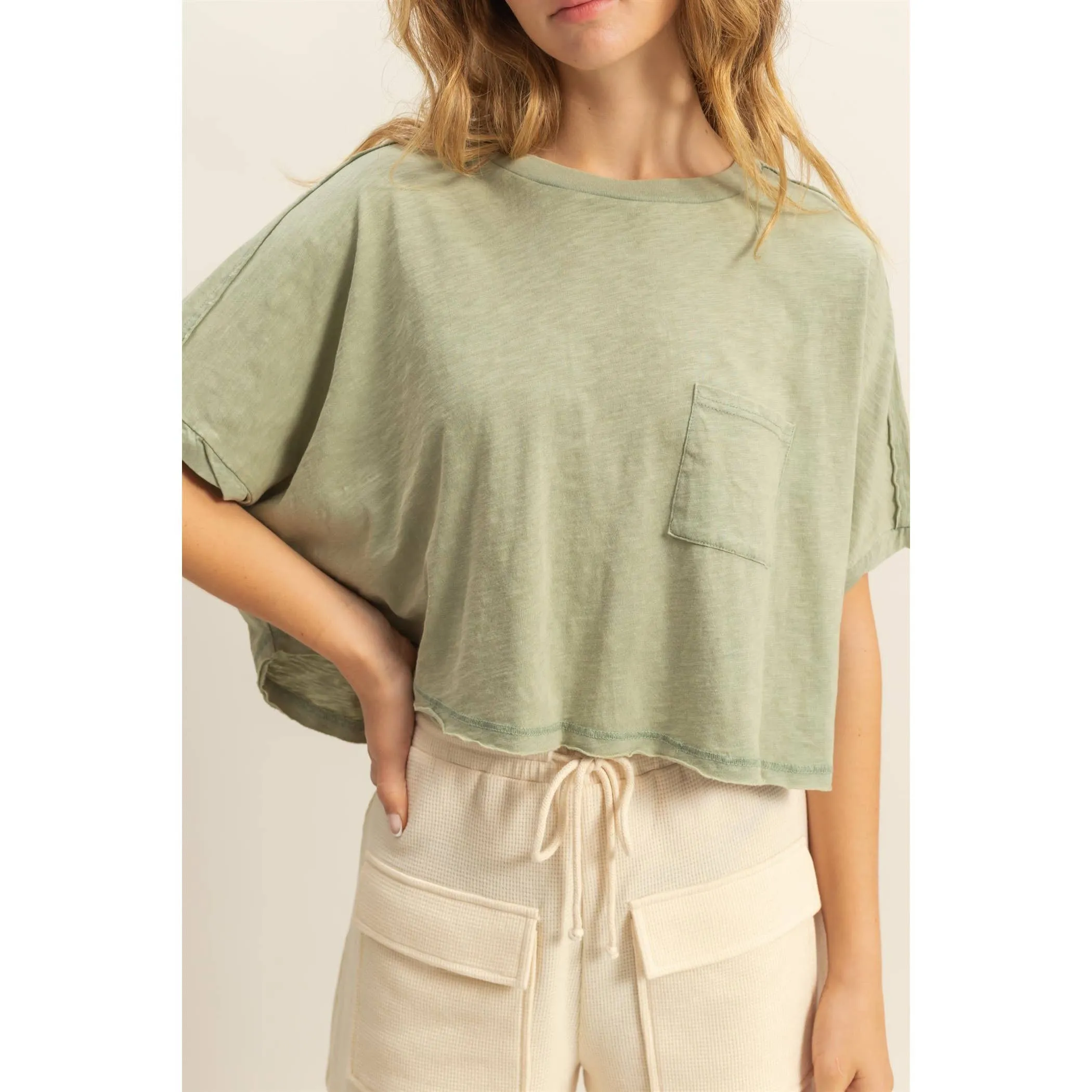 Most Loved Boxy Cropped Tee