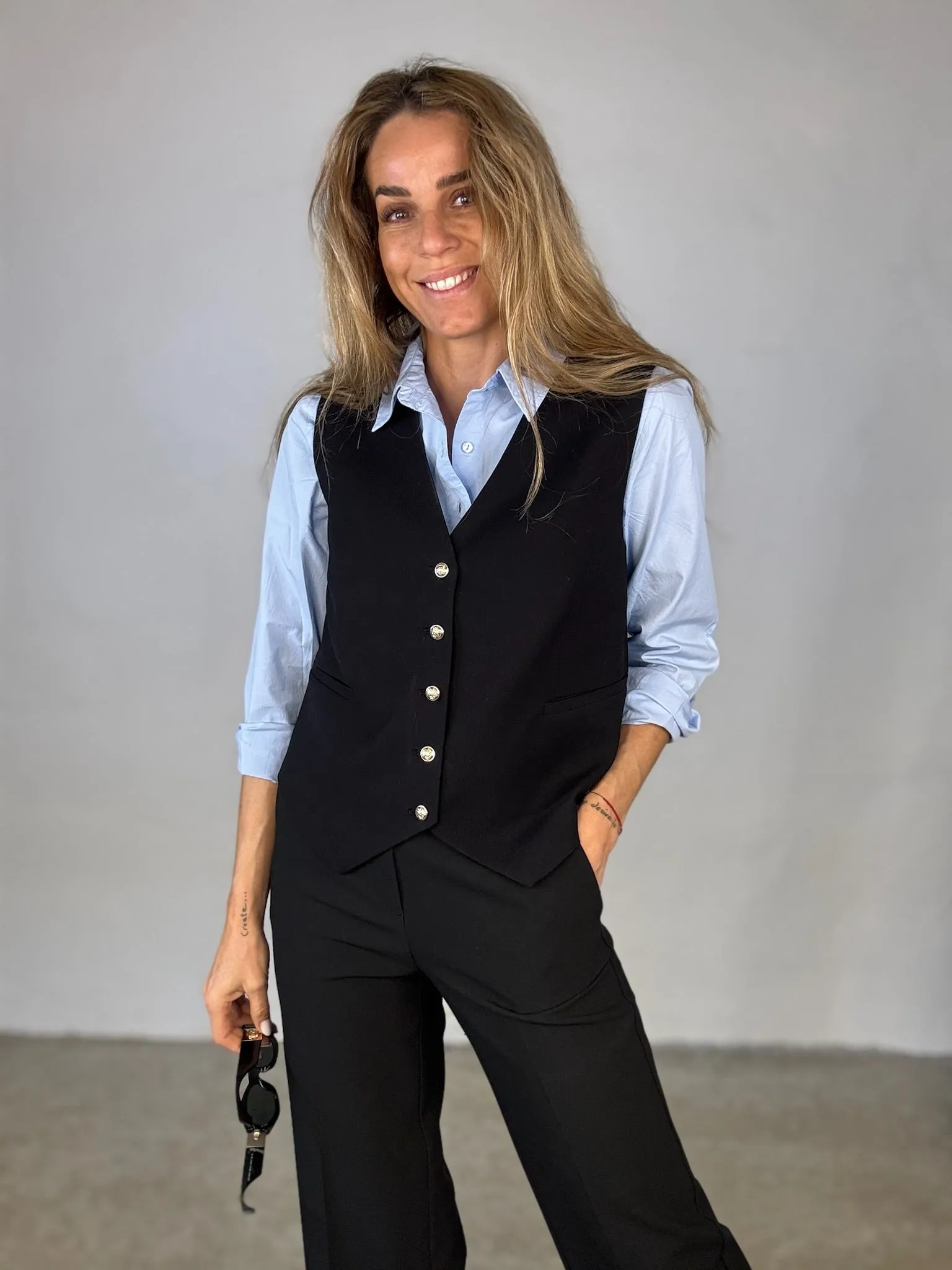 My Essential Wardrobe - Shirt - Sunna Boxy - Kentucky Blue