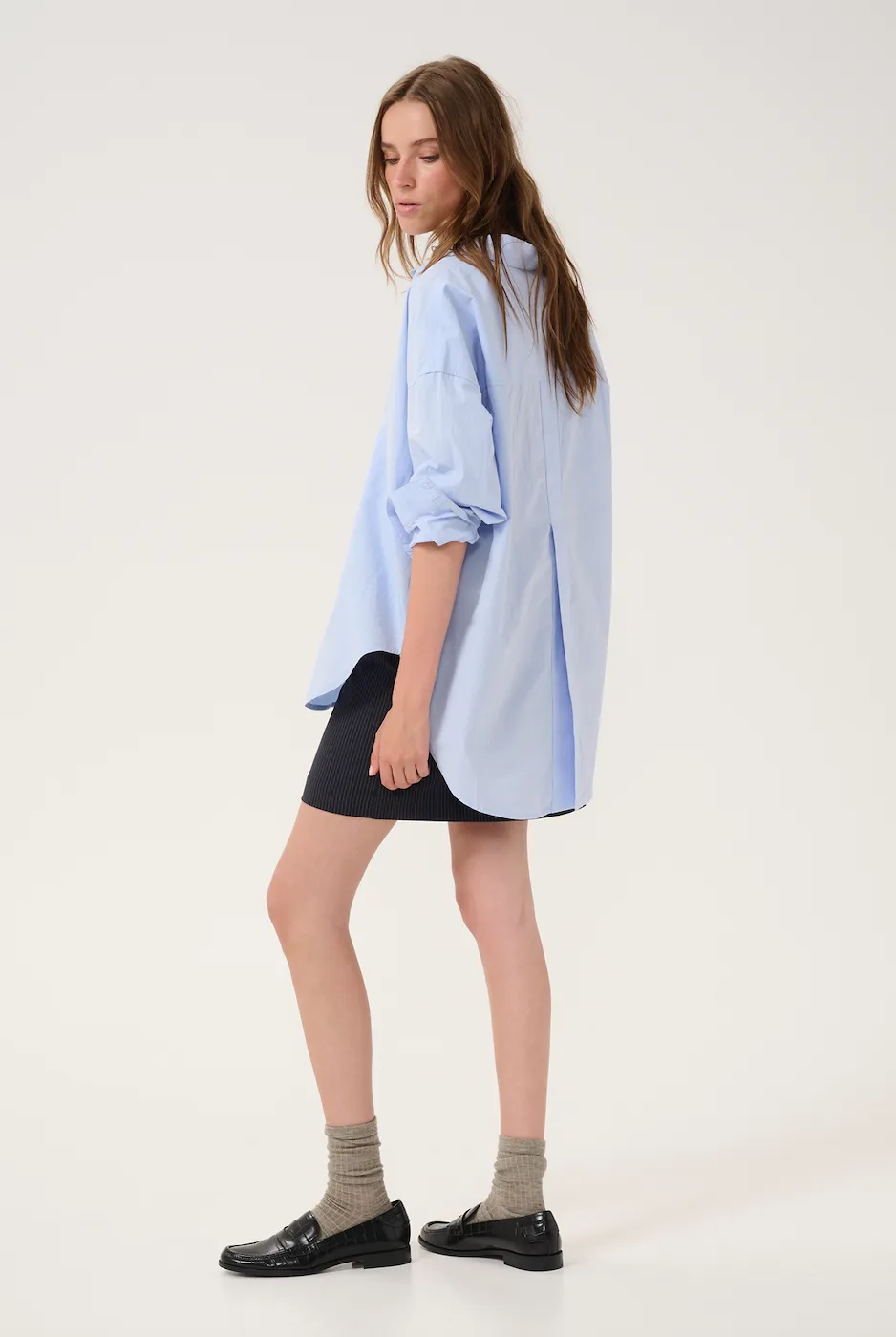 My Essential Wardrobe - Shirt - Sunna Boxy - Kentucky Blue