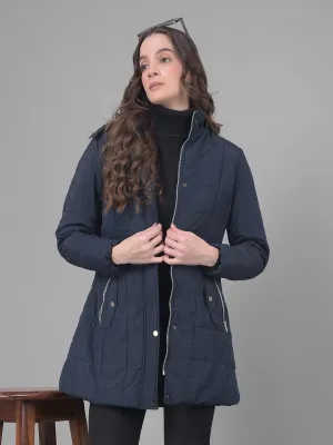 Navy Blue Puffer Jacket