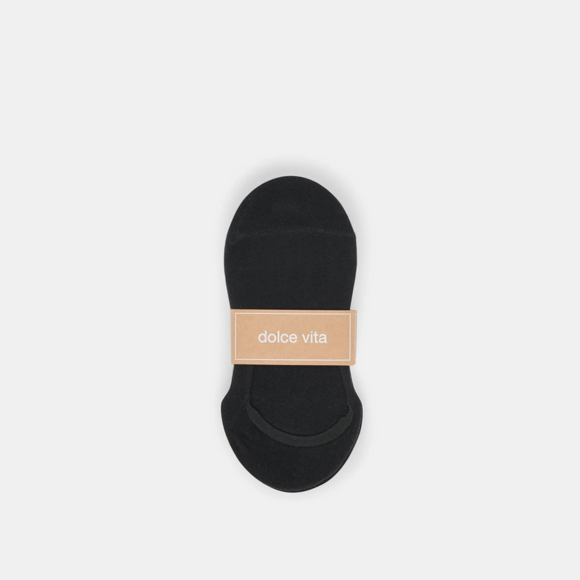 NO SHOW SOCKS 4 PACK BLACK WHITE
