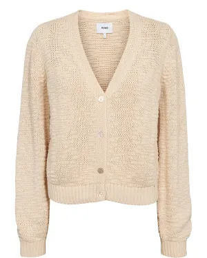 NUMIRNA CROPPED CARDIGAN - Sandshell