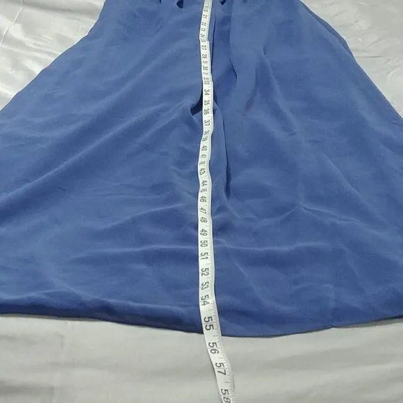 NWT Jasmine Special Occasion Bridesmaid Blue Strapless Maxi dress sz 10
