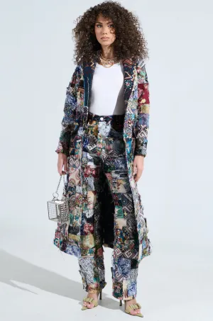 ODESSA PATCHWORK TRENCH