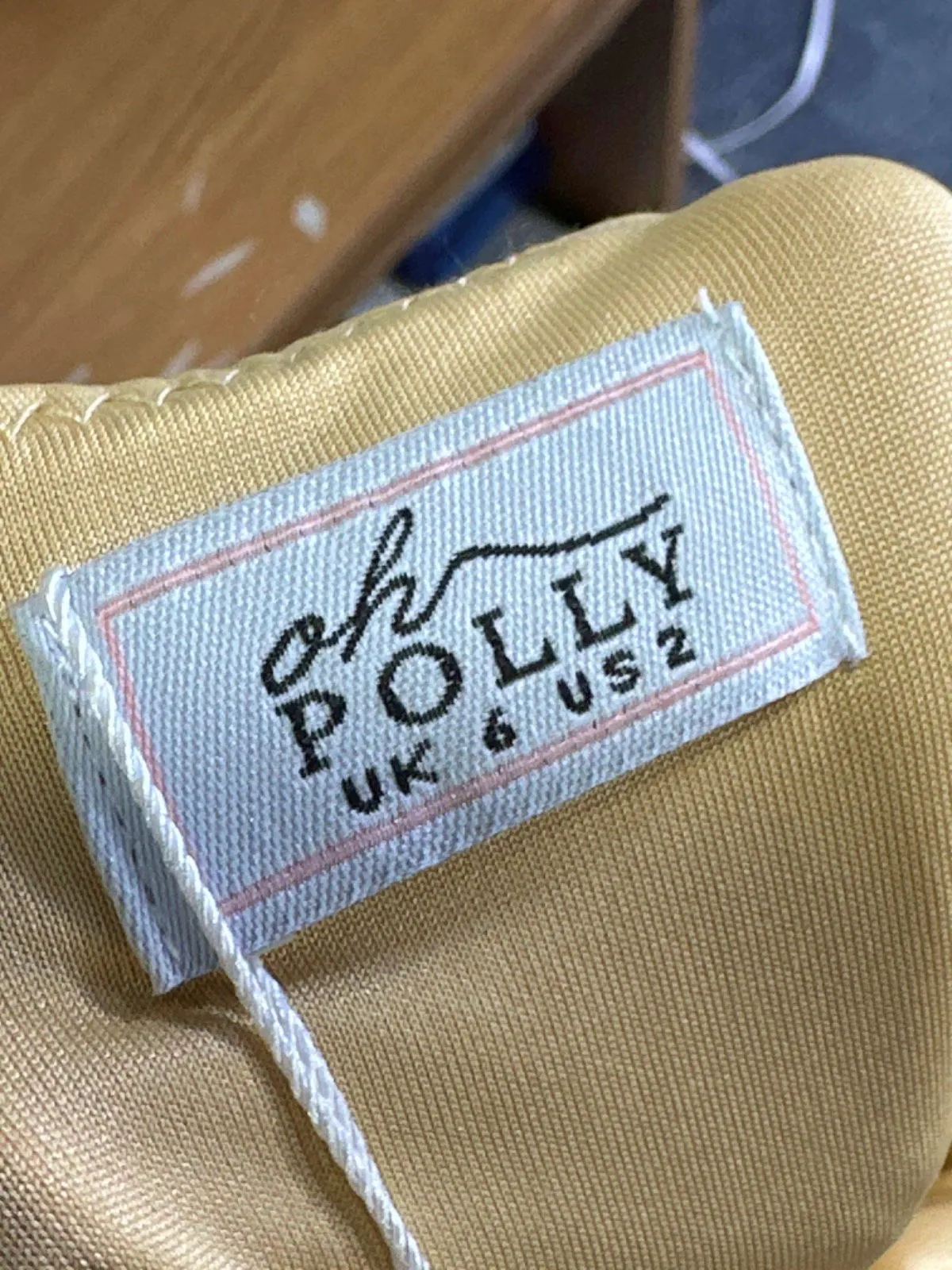Oh Polly Beige Cowl Neck Midi Dress UK 6