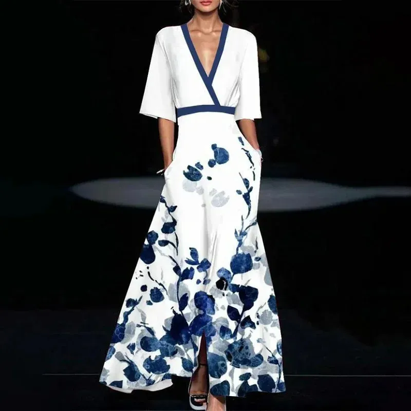 Olivia - Elegant dress with sleeve design