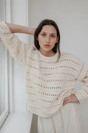 Open Pullover | Natural