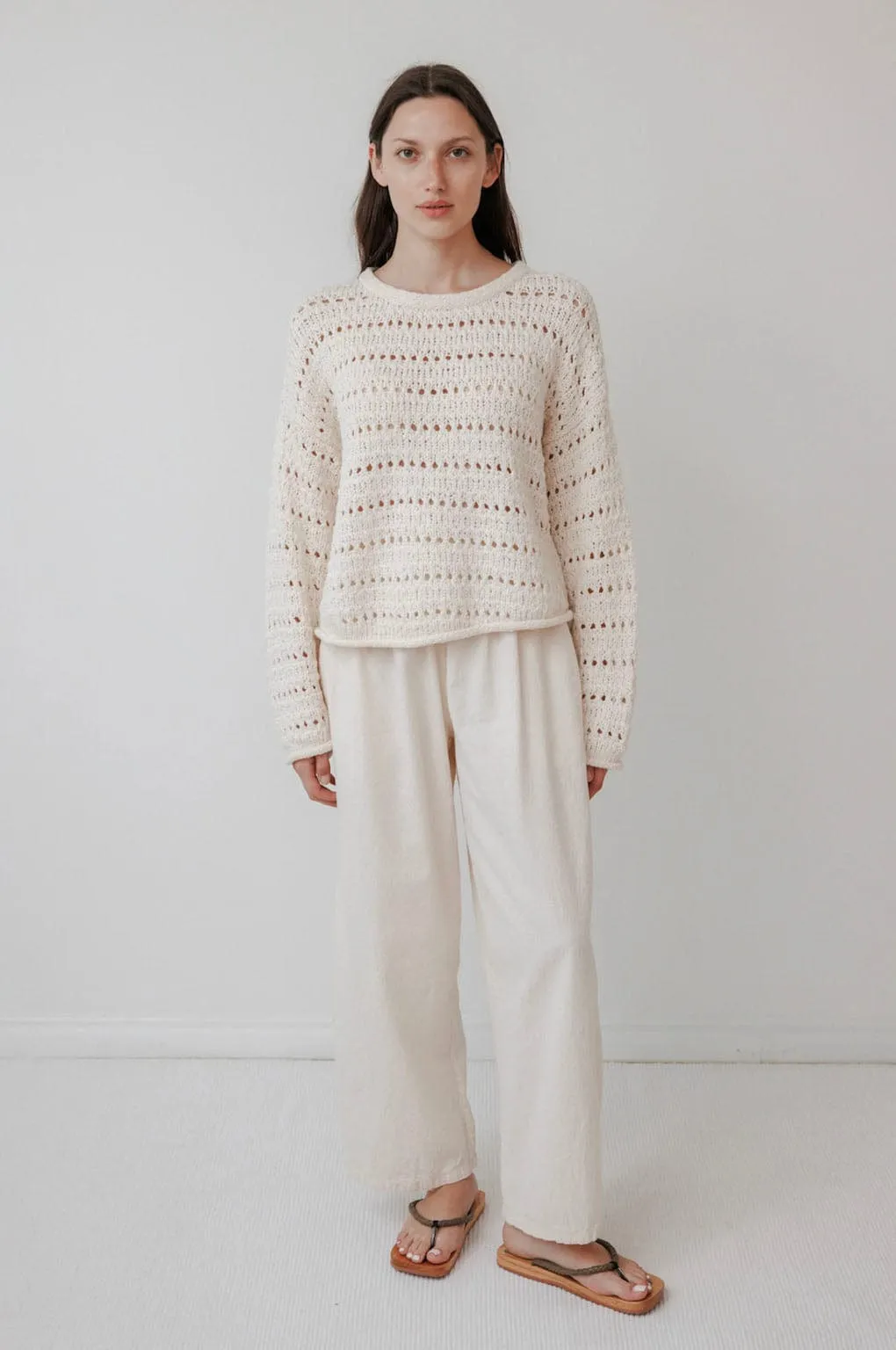 Open Pullover | Natural
