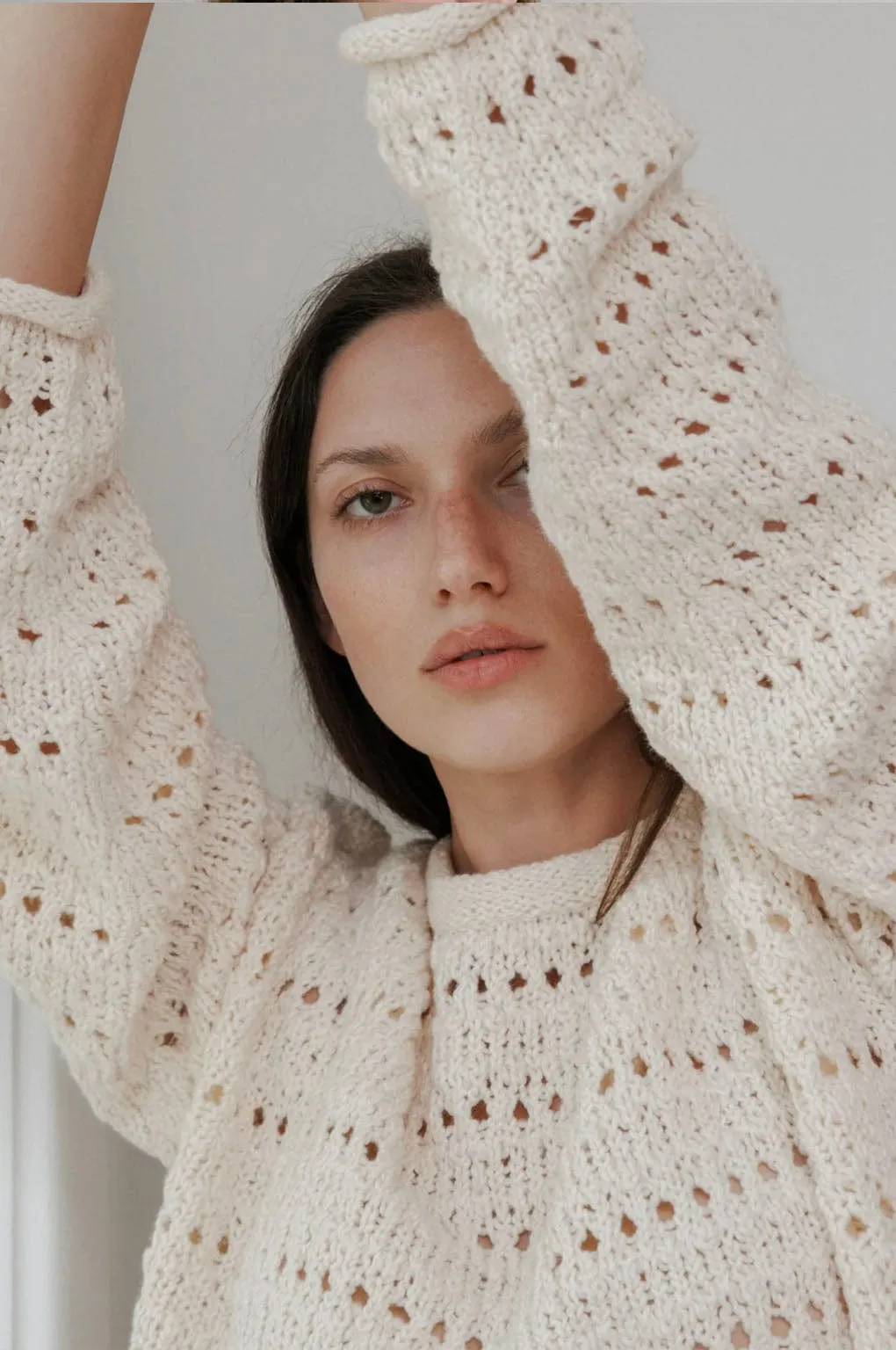 Open Pullover | Natural