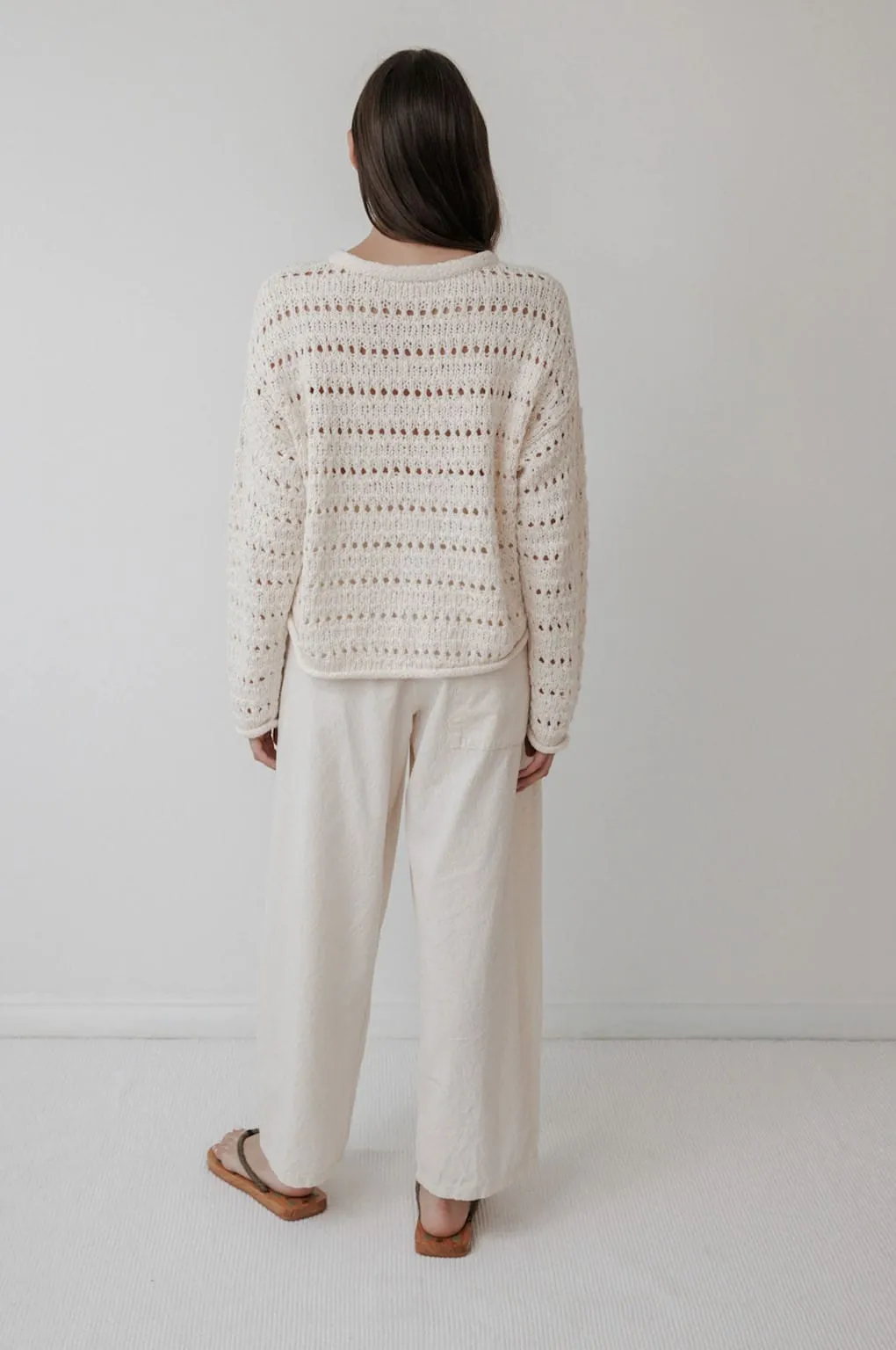 Open Pullover | Natural