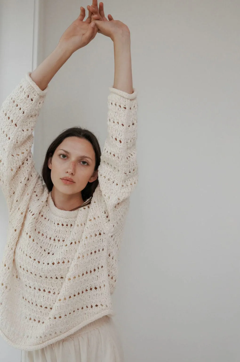Open Pullover | Natural