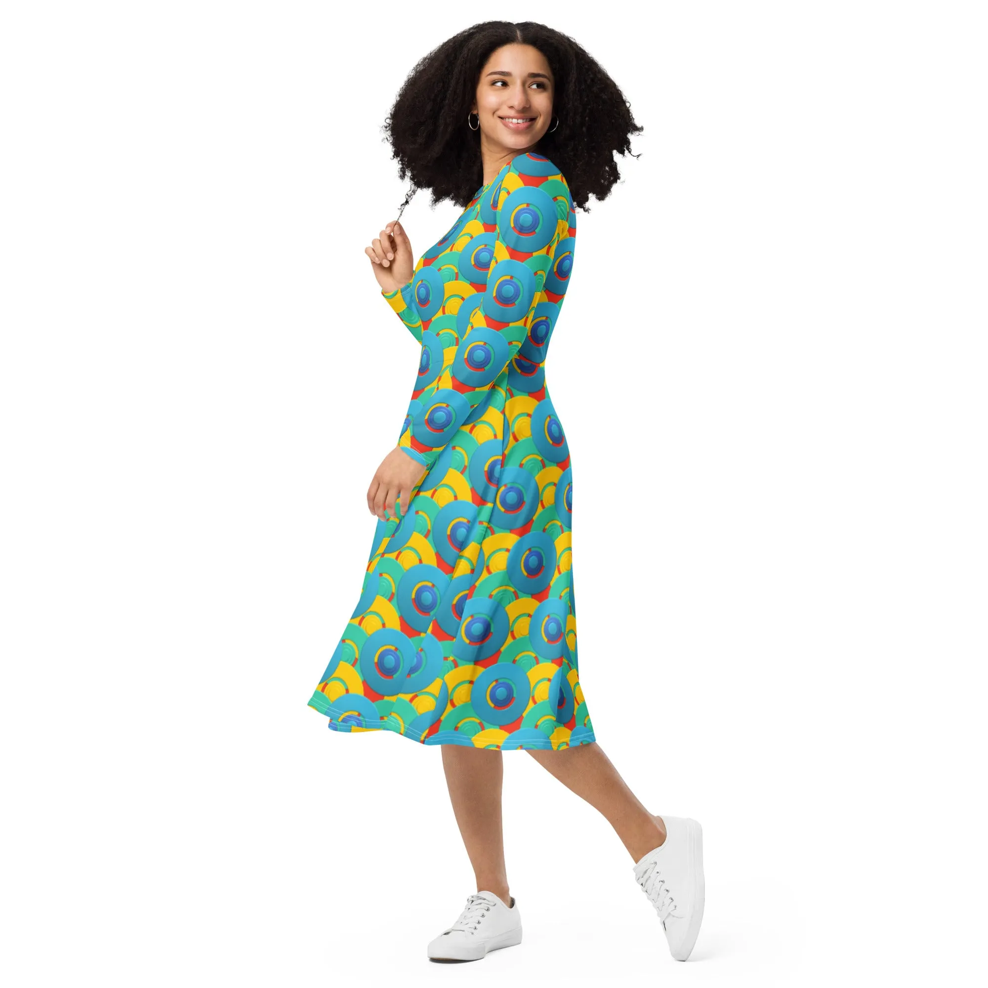 Origen Designation Women's Long-sleeve Midi dress