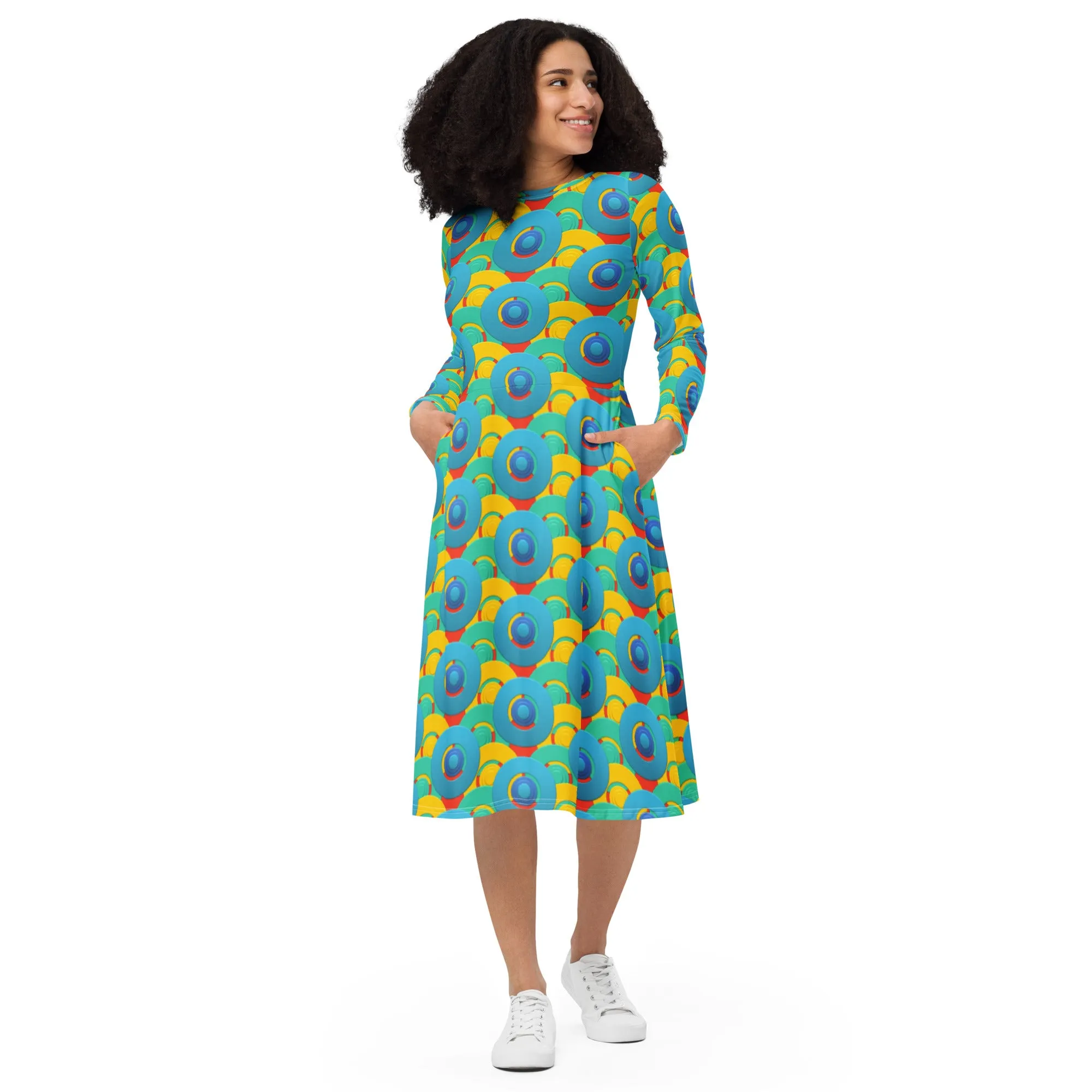 Origen Designation Women's Long-sleeve Midi dress