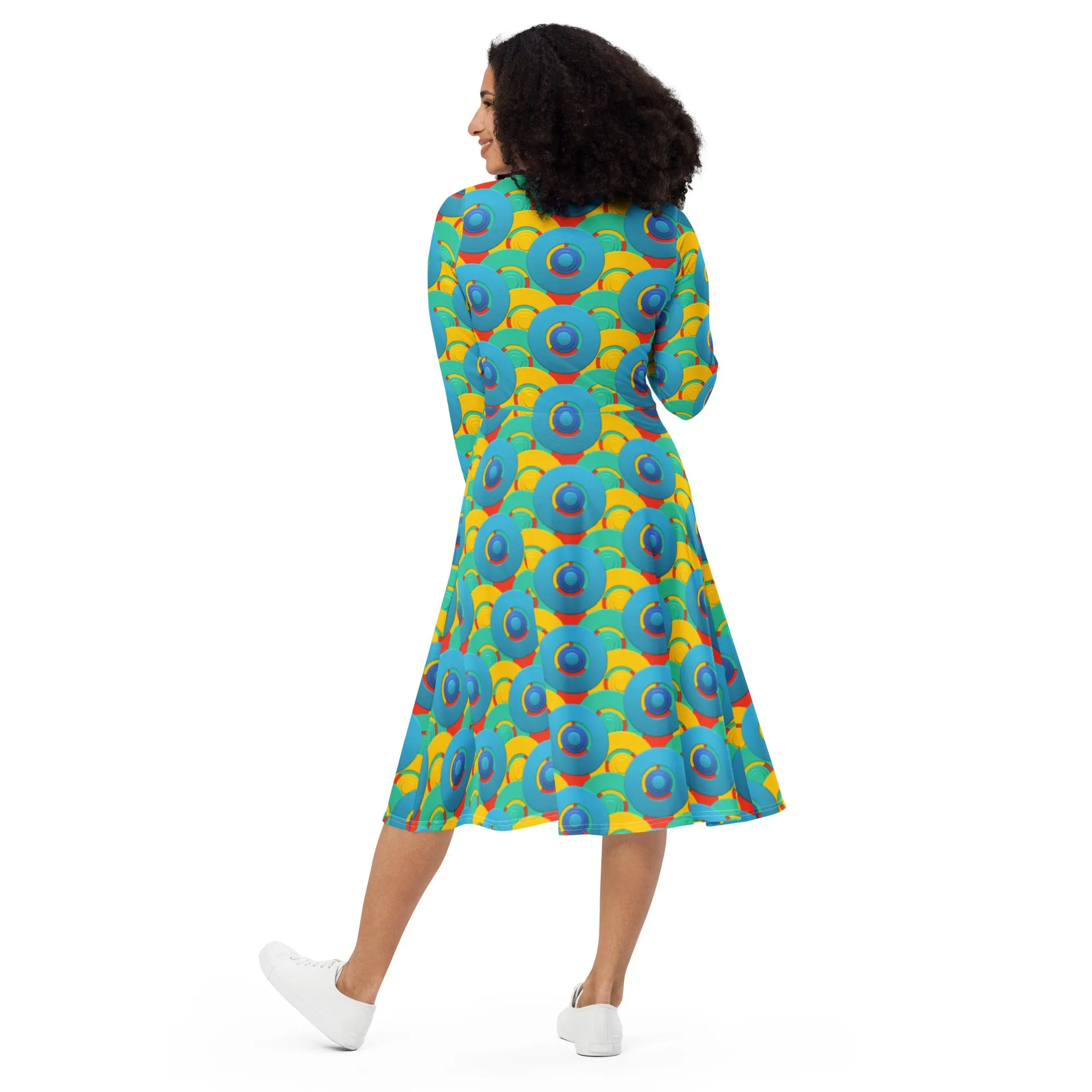Origen Designation Women's Long-sleeve Midi dress