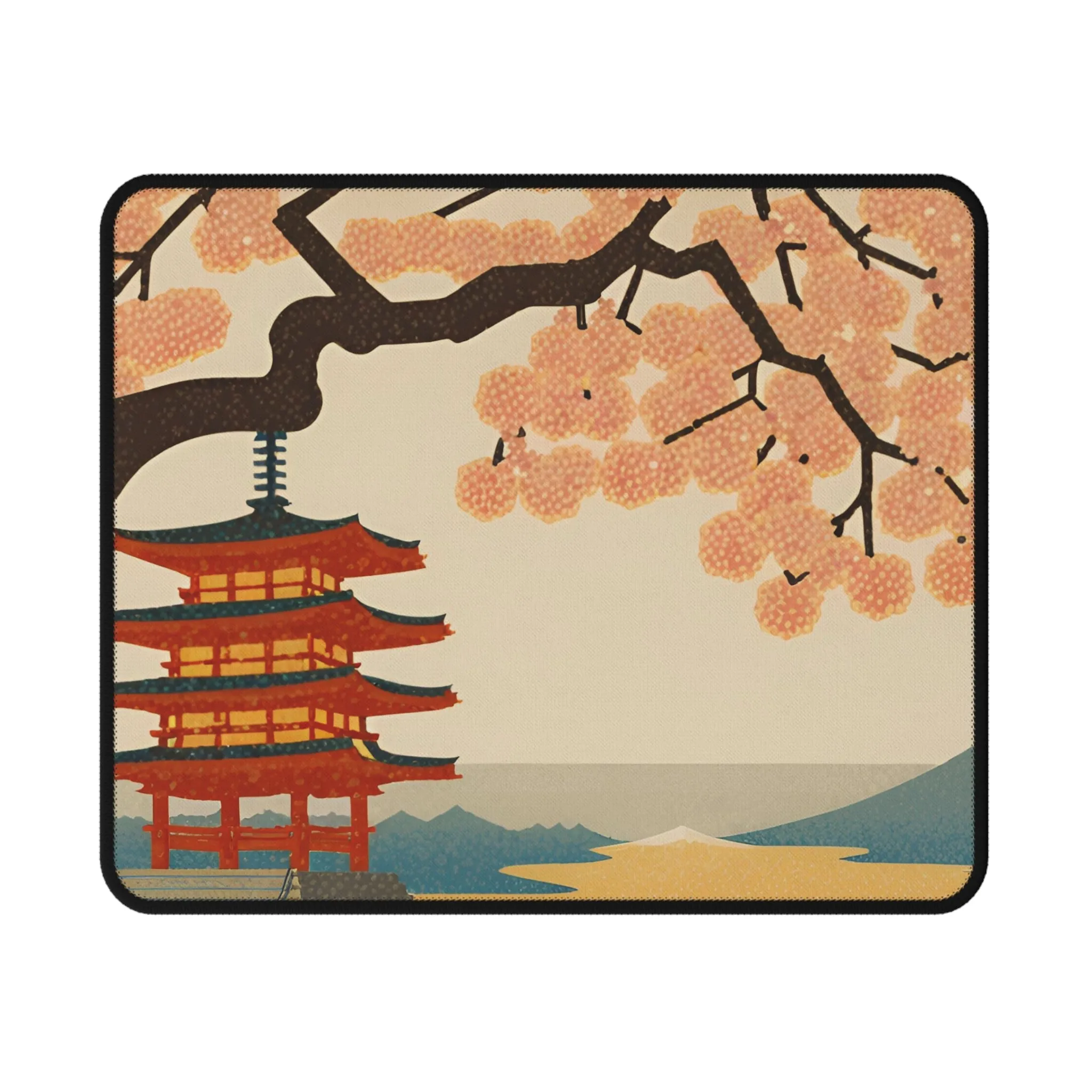 Pagoda Vista Non-Slip Gaming Mouse Pad - Perfect for Gamers and Home Offices