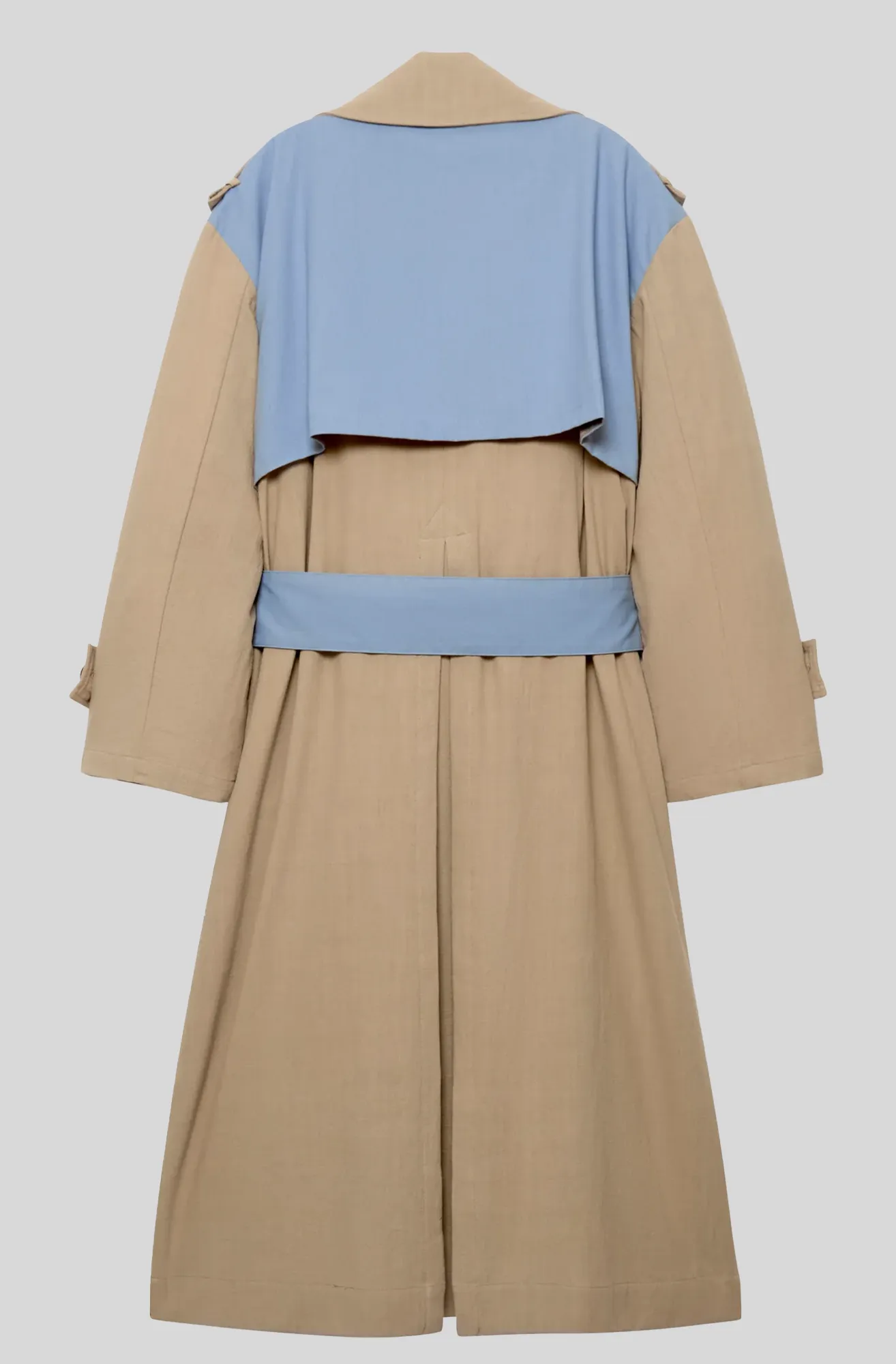 PAINTED GIRL TRENCH COAT