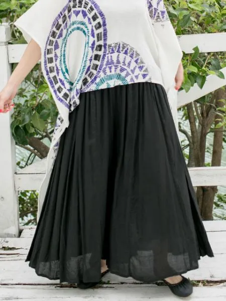 Plain Wide Leg Pants