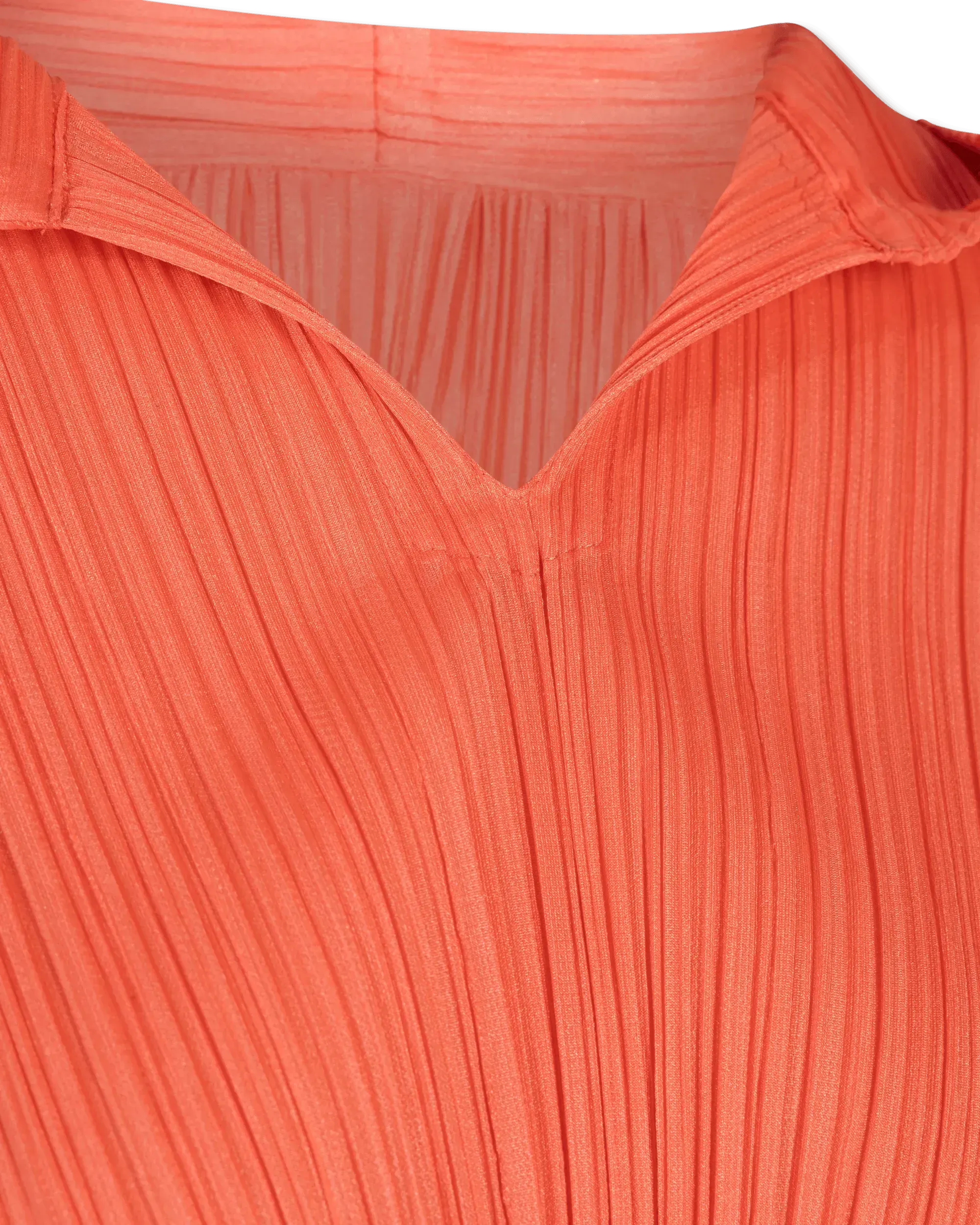 Plissé Hooded Crop Top